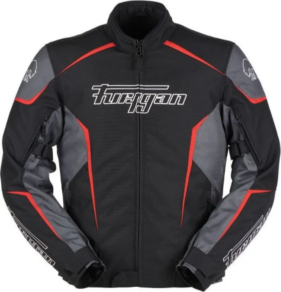 Geaca Moto Textila Yori Black Grey Red