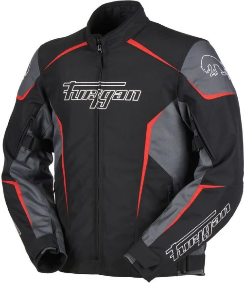 Geaca Moto Textila Yori Black Grey Red