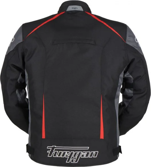 Geaca Moto Textila Yori Black Grey Red