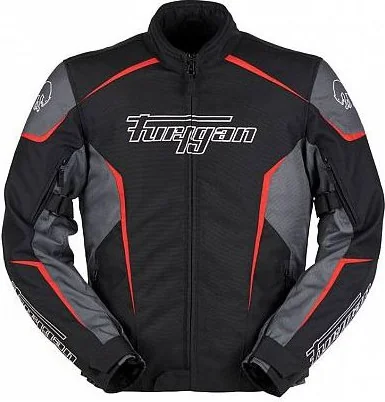 Geaca Moto Textil Yori Black Grey Red 6461-132