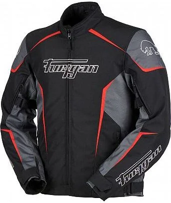 Geaca Moto Textil Yori Black Grey Red 6461-132