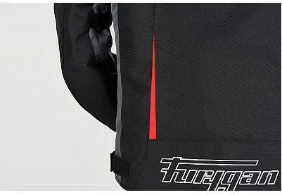 Geaca Moto Textil Yori Black Grey Red 6461-132