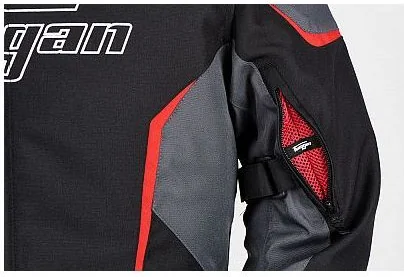 Geaca Moto Textil Yori Black Grey Red 6461-132