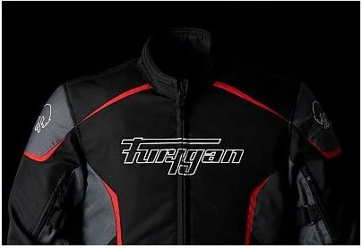 Geaca Moto Textil Yori Black Grey Red 6461-132