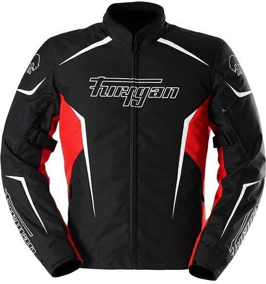 Geaca Moto Textila Yori Black Red White 6461-102