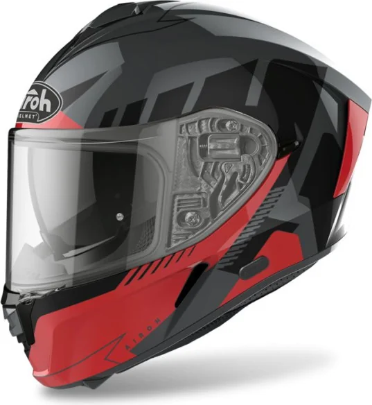 Casca Moto Full-Face Spark Rise Red Gloss