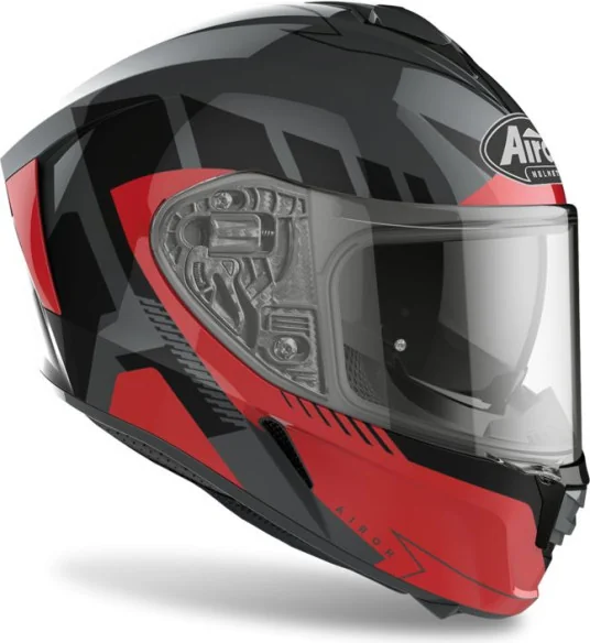 Casca Moto Full-Face Spark Rise Red Gloss