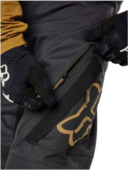 Pantaloni Moto Enduro Defend Off Road Black Grey