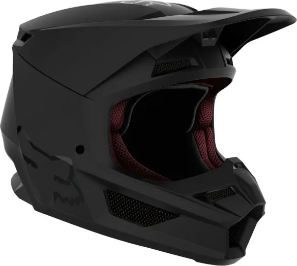 Casca Enduro Copii V1 Matt Black