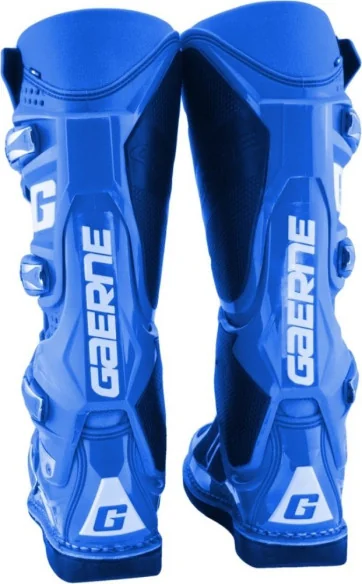 Cizme Moto MX SG12 Solid Blue
