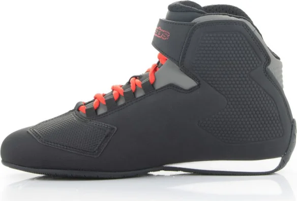 Ghete Moto Sektor Black Red 24