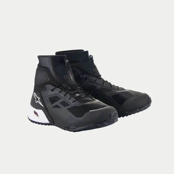 Ghete Moto CR-1 Black White 24X