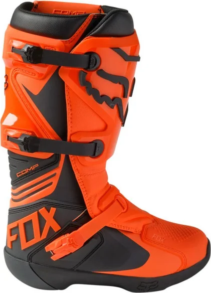 Cizme Moto MX Comp Flo Orange