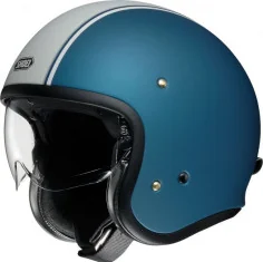 Casca Moto Jet Open Face J.O Carburettor TC-2 Blue Matt