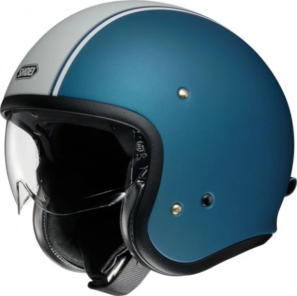 Casca Moto Jet Open Face J.O Carburettor TC-2 Blue Matt