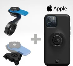 Kit Suport Telefon Moto pe Ghidon PRO Amortizor Vibratii Carcasa Telefon Apple