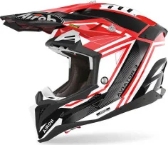 Casca Moto Enduro Aviator 3 League Red Gloss 23