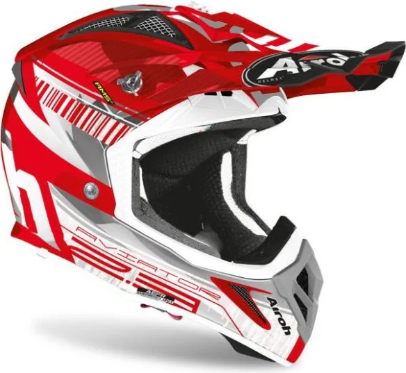 Casca Aviator 2.3 Novak Chrome Red 2020