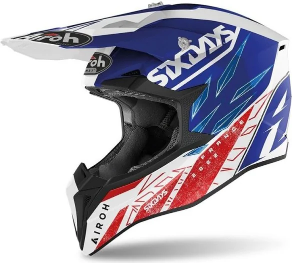 Casca Moto Enduro MX Wraap Six Days 22 France