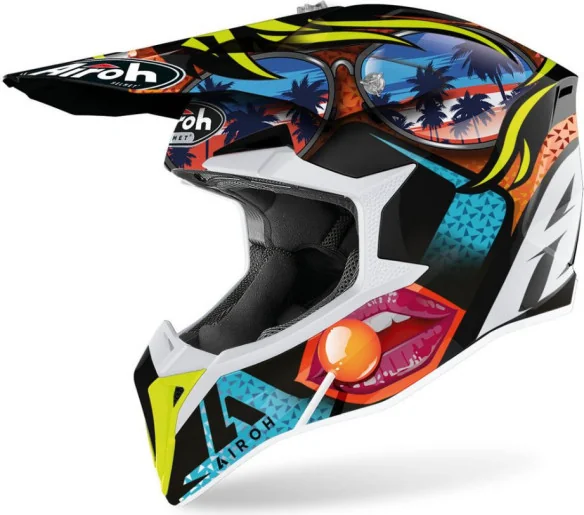 Casca Moto Enduro Wraap Lollipop