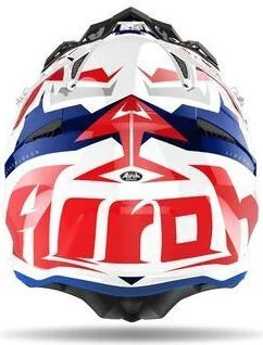 Casca Moto MX Aviator Ace Swoop Red Blue Gloss
