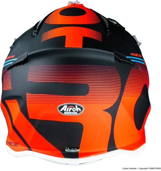 Casca Moto Enduro Aviator Ace Nemesi Orange Matt
