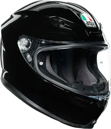 Casca Moto Full-Face K6 Ece Solid Mplk Black