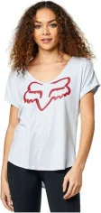 Tricou Dama Responded VNEck White Light Pink