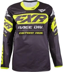 Tricou Enduro Cold Cross RR Black Char Hi Vis 2019