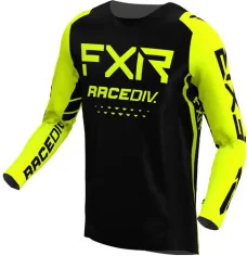 Tricou Enduro Off-Road Black Hivis