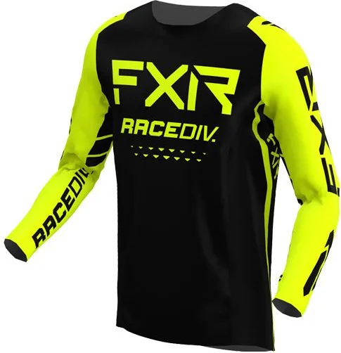 Tricou Enduro Off-Road Black Hivis