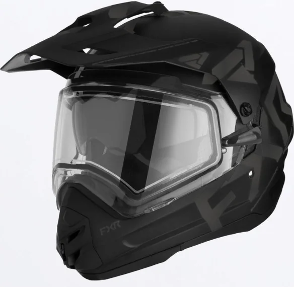 Casca Snowmobil ATV Torque X Team Black Ops Viziera Incalzita 23
