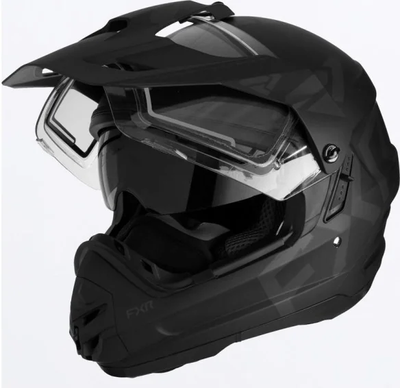 Casca Snowmobil ATV Torque X Team Black Ops Viziera Incalzita 23