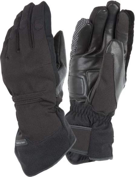 Manusi Moto Textille New Seppia WP Black