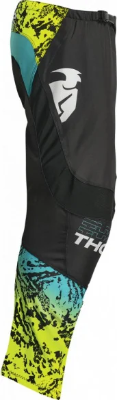 Pantaloni Moto Enduro Sector Atlas Black Teal 23