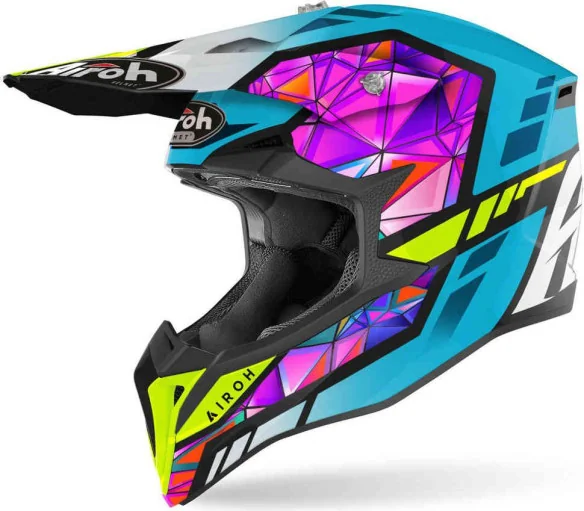 Casca Moto Enduro Wraap Diamond Gloss 23