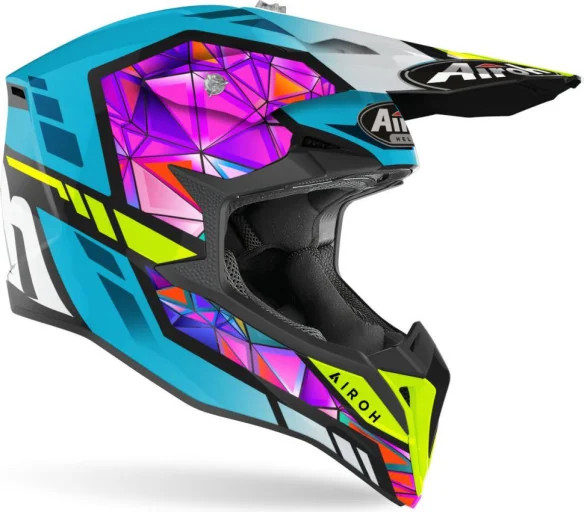 Casca Moto Enduro Wraap Diamond Gloss 23