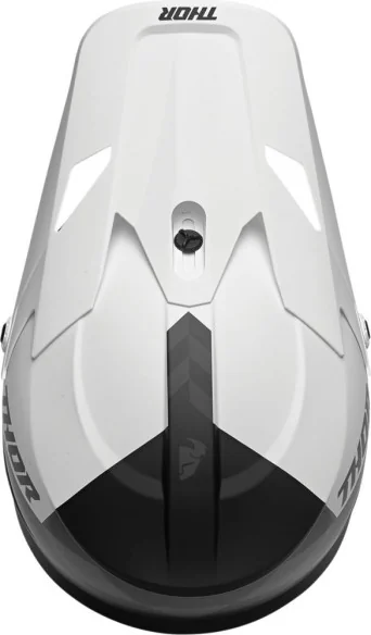 Casca MotoCross Sector Birdrock Black White