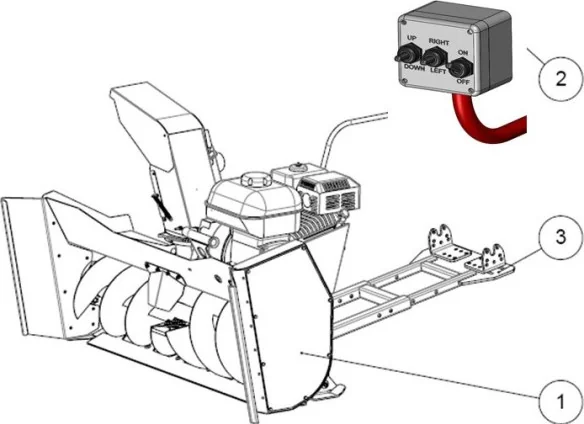 Freza Zapada ATV 140