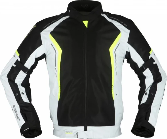 Geaca Moto Textila Khao Air Black Ashen Neon