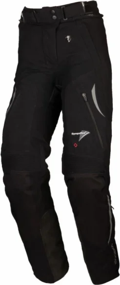 Pantaloni Moto Textili Dama Takuya Black