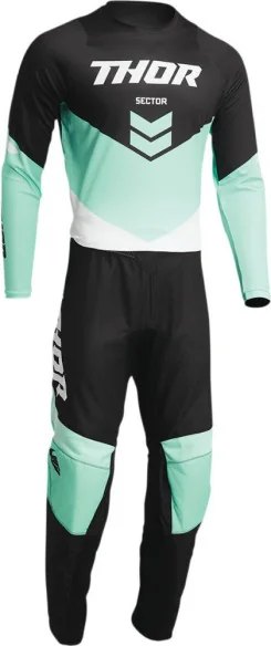 Pantaloni Enduro Sector Chev Black Mint