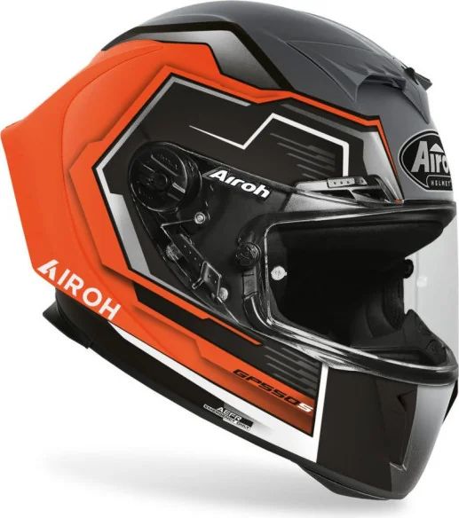Casca ATV Gp 550 S Rush Orange Fluo Matt