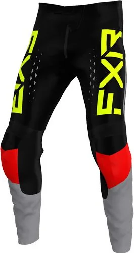 Combo Moto MX Tricou Pantaloni Clutch Pro Grey Black Hi Vis Nuke Red