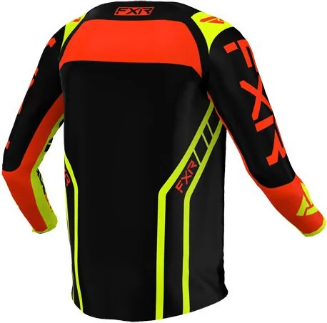 Combo Moto MX Tricou Pantaloni Clutch Pro Grey Black Hi Vis Nuke Red
