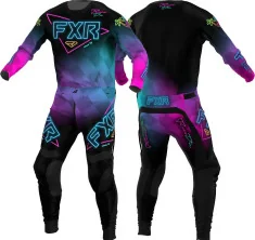 Combo Moto MX Tricou Pantaloni Podium Vice