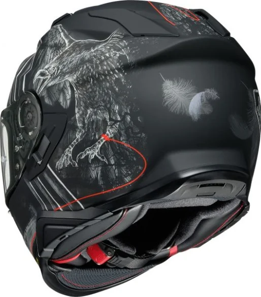Casca Moto Full-Face GT Air 2 Ubiquity TC-9 Black Red Matt