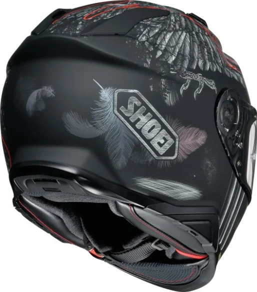 Casca Moto Full-Face GT Air 2 Ubiquity TC-9 Black Red Matt