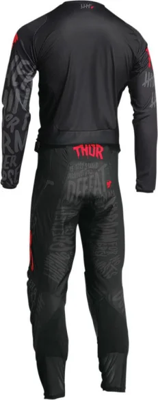 Pantaloni Enduro Pulse Counting Sheep Black Red