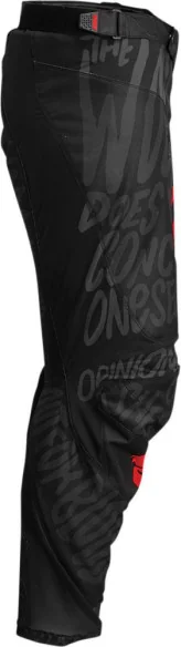 Pantaloni Enduro Pulse Counting Sheep Black Red